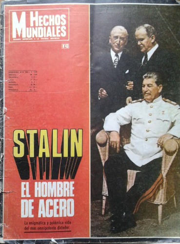 Stalin El Hombre De Acero / Revista Hechos Mundiales / N° 43