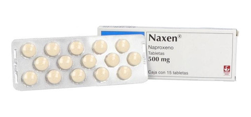 Naxen 500 Mg Caja Con 15 Tabletas