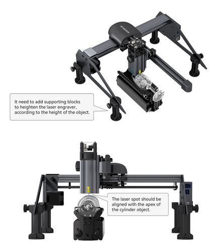 Kit De Rodillos Giratorios Atomstack R3 Pro