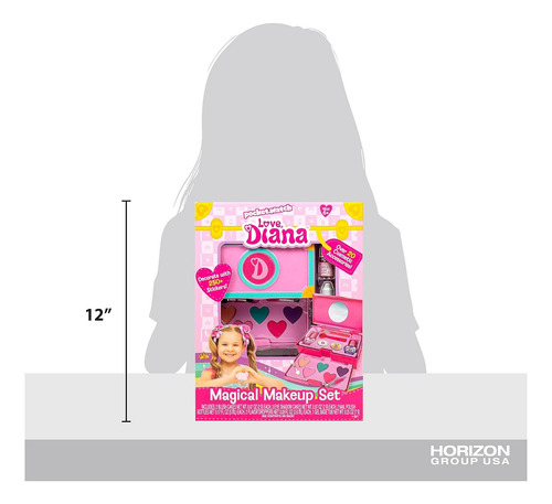 Set De Maquillaje Diana Y Roma Para Niñas 20 Accesorios