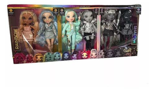 Set Deluxe Rainbow High & Shadow High