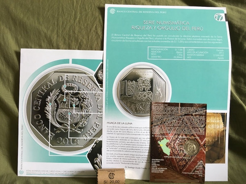 Coleccion Completa Riqueza Orgullo Huaca De La Luna Cono + B