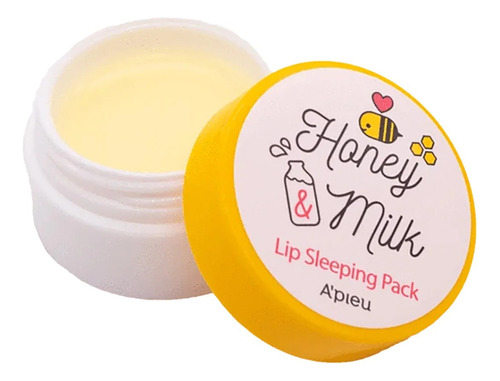 A'pieu Honey & Milk Lip Sleeping Pack Bálsamo Labios Resecos