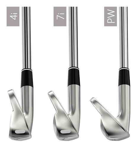 Imagen 7 de 8 de Golfargentino Hierros Srixon Zx5 Acero 4-p