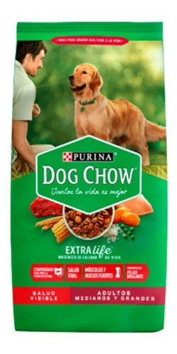 Purina Dog Chow Adulto Razas Mediano / Grande X 21kg