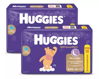 Pañales Huggies Ultraconfort Ahorropack Xxg Pack X2 Unidades