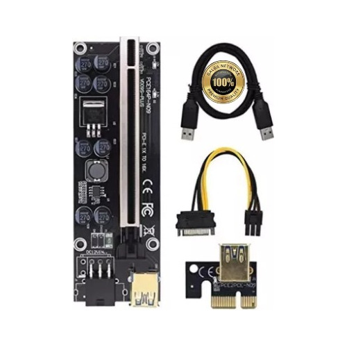 Mineria Riser Ver 009s Plus Pcie 1x A 16x Express Usb 3.0