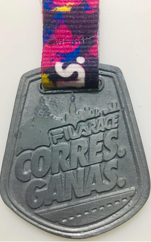 Medalla Deportiva Filarace Corres Ganas-13/4/2014 Pto Madero