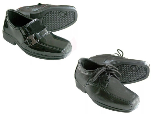 Sapato Social Infantil Blacktie Esporte Fino Elegante