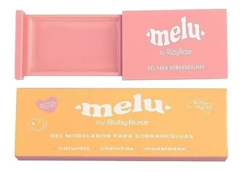 Gel Modelador De Sobrancelhas Melu By Ruby Rose