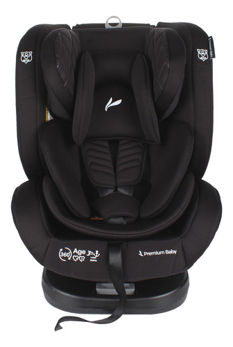 Cadeira De Carro Infantil Safe Tour 360° Preto Premium Baby