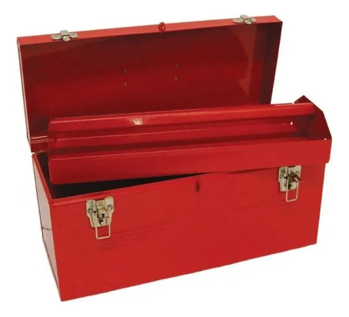 Caja Herramientas Metálica Con Bandeja Ntbp139 Torin Big Red