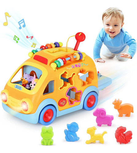 Iplay, Ilearn Music Bus Toys Para Niños Pequeños, Baby Music