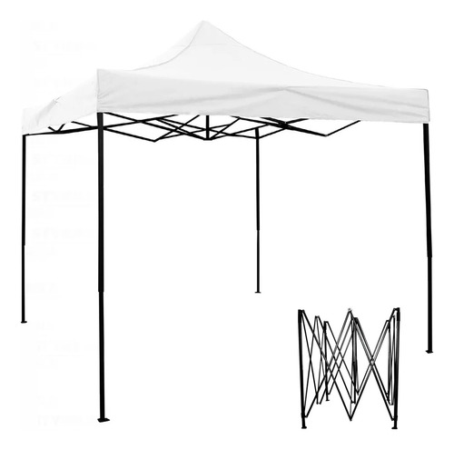 Carpa Toldo Plegable Impermeable 3x3 Reforzado Uso Rudo Lona