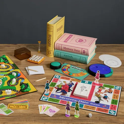 Ws Game Company Colección De 15 Juegos De Mesa Para Estant.