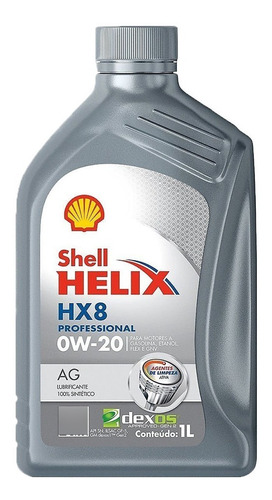 Aceite Ow-20 Full Sintético Marca Shell
