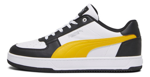 Tenis Puma Caven 2.0 Blanco Amarillo Hombre Y