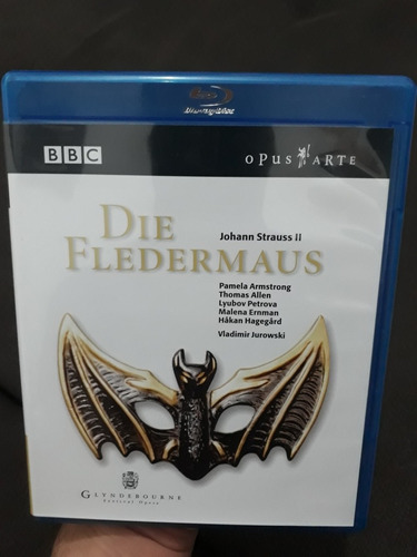 Blu Ray Johann Strauss Ii - Die Fledermaus - Opera