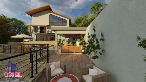 Imagem 8 de 12 de Linda Chácara De Alto Padrão De 1.458 M²/casa/piscina/área Gourmet À Venda No Condomínio Alpes D'ouro Em Bom Jesus Dos Perdões. - Ch01054 - 71105247
