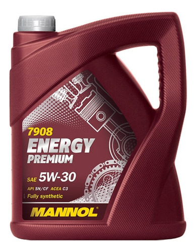  Lubricante Aceite 5w30 Mannol Energy Full Sintetico 4lts