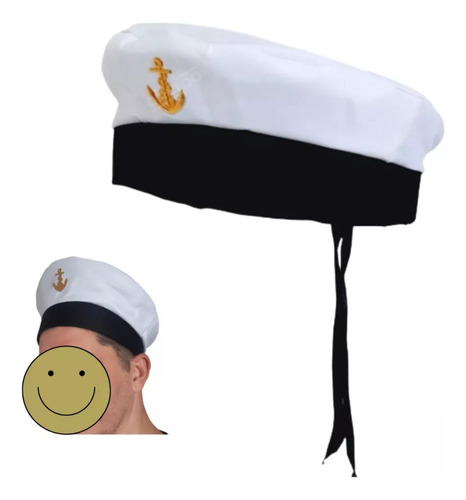 Gorro Sombrero Marinero Disfraz Adulto, Popeye