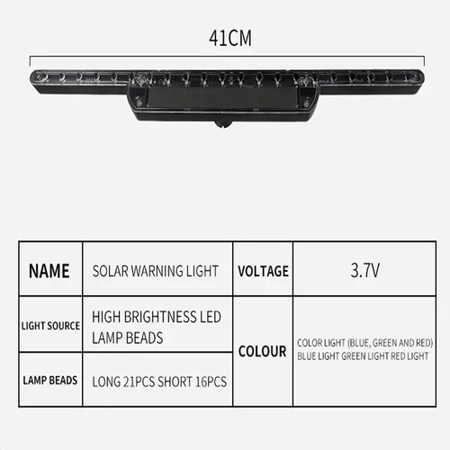 Led Solar 21 Strober 12v