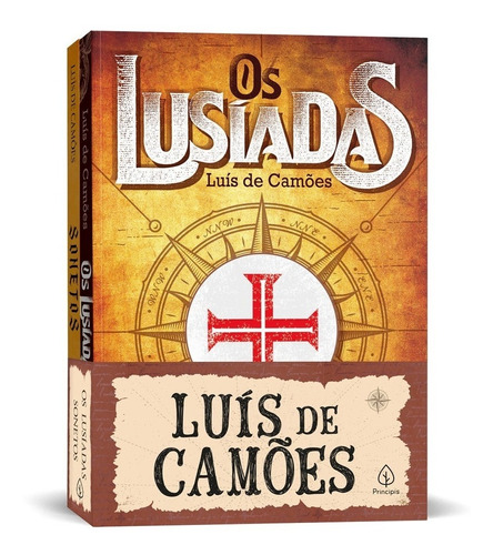 Livro Kit Luis De Camões - 2 Livros - Os Lusiadas E Sonetos