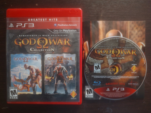 God Of War: Collection Sony Ps3 Físico Completo Original