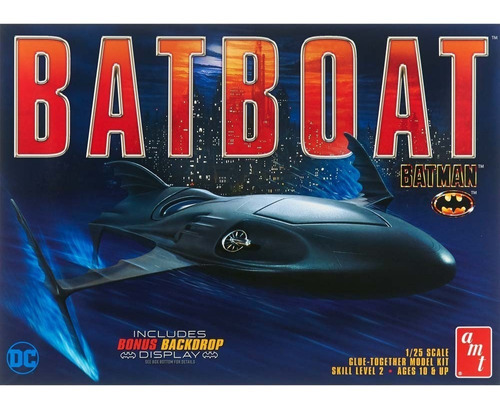 Amt - Batman Batboat 1-25 - 1025