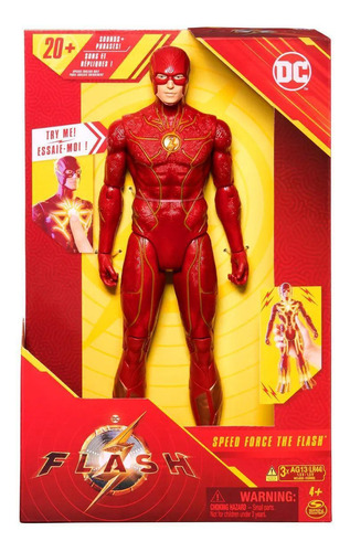 The Flash - Figura De Ação De Luxo 30cm Com Luz E Som