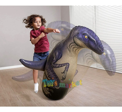 Imagen 3 de 7 de Involcable Inflable Infantil Puching Ball Boxeo Bestway