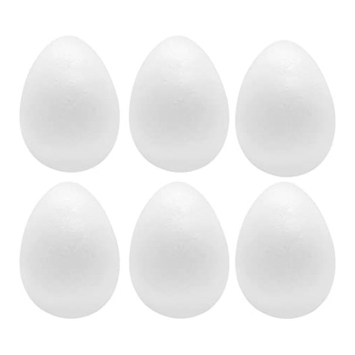 Paquete De 6 Huevos De Espuma De 6 Pulgadas Manualidade...