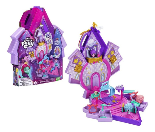 Salão de beleza My Little Pony Mini World Magic Mane Melody Pink Bubble Gum