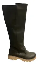 Comprar Botas Mujer Bucaneras Plataforma Negro Suela Taco Moda Mujer