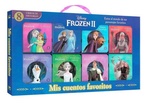 Disney Frozen Ii  Mis Cuentos Favoritos 8 Libros Lexus