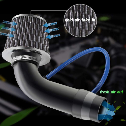 L Kit Universal De Admisión De Aire Frío W7universal Car