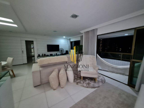 Imagem 2 de 26 de Ap Em Setúbal | 120m² | Andar Alto | Varanda | 3 Quartos | Dependência | 2 Vagas | Lazer | R$ 4.600 - Ap2151