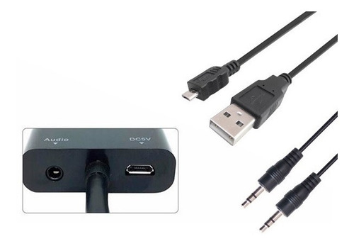Conversor Dvi-d A Vga Hembra Con Audio Ns-codvvg4