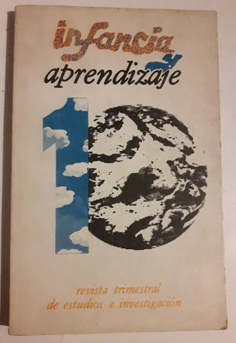 Infancia Y Aprendizaje N°10 Revista De Estudios E Investigac