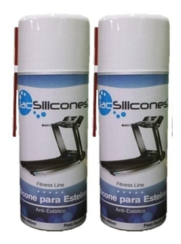 2silicone Lubrificante Spray Para Esteira Elétrica Jac 480ml