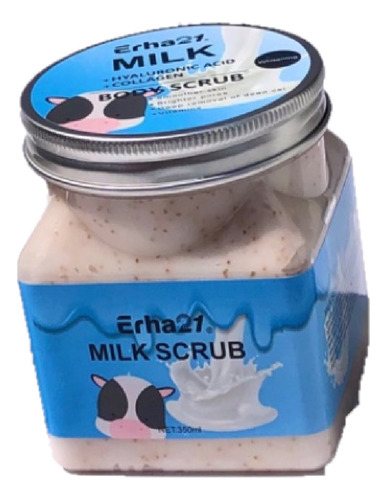 Exfoliante De Leche Aclarante Suavizante Milk Tarro Cuerpo Leche