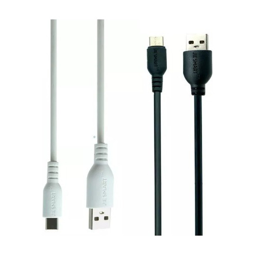 10 Cable De Carga Y Datos Tipo C Qc 2.1a De 1m Jie Smart