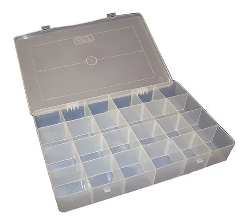 Cajas de plástico transparente con divisiones hotsell