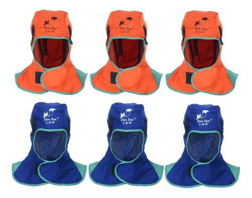 Paquete De 6 Casco De Soldadura Soldador Cuello Capucha