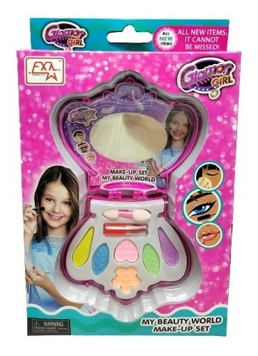 Set Maquillaje Sombras Juguete Infantil Nenas