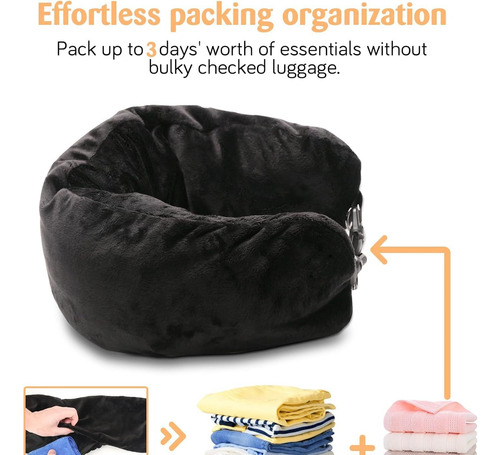 Almofada De Pescoço De Viagem Preenchida (não Preenchida)