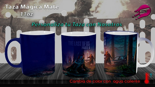Taza Mágica The Last Of Us Part Ii Tlou-001c