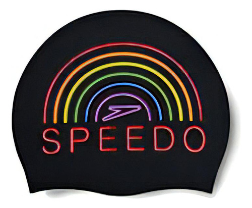 Gorro Slogan Printed Adulto Negro-única Speedo