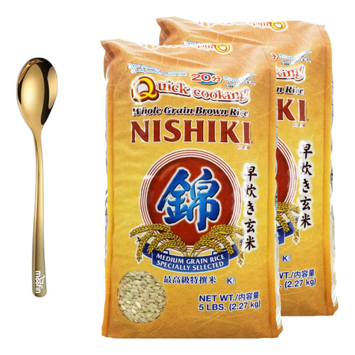 Nishiki Rice Arroz Integral Integral De Coccion Rapida, 5 Li