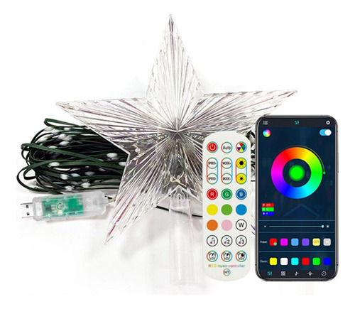 Luces De Cadena De Colores Accesorio Modo De Música A